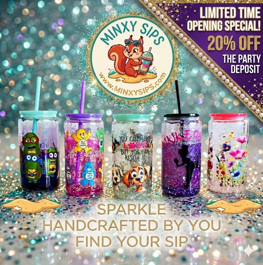 Shimmer & Sip Tumbler Party Deposit